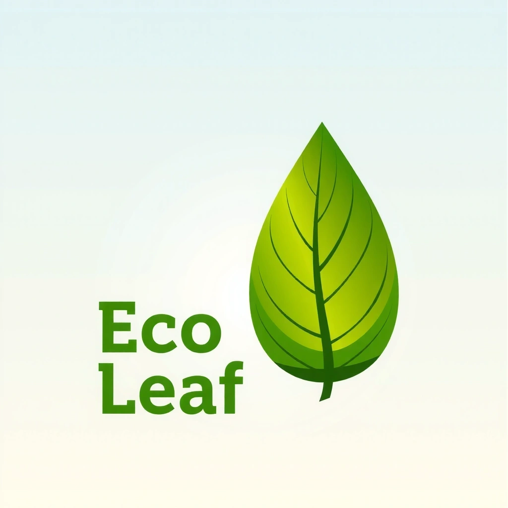 Green leaf icon representing eco-friendly cleaning