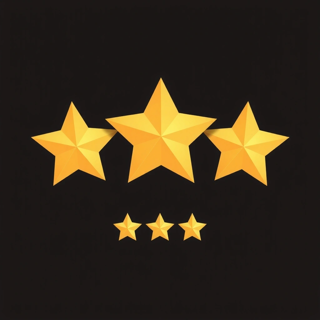 Star icon representing a 5-star rating
